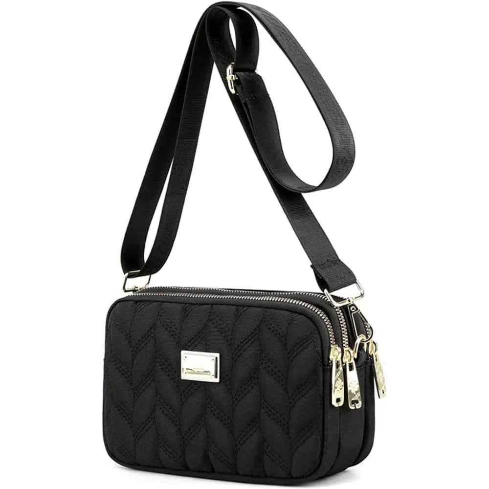 Arrival Ladies Girls Multi-pocket Small Crossbody Shoulder Bag Waterproof Nylon