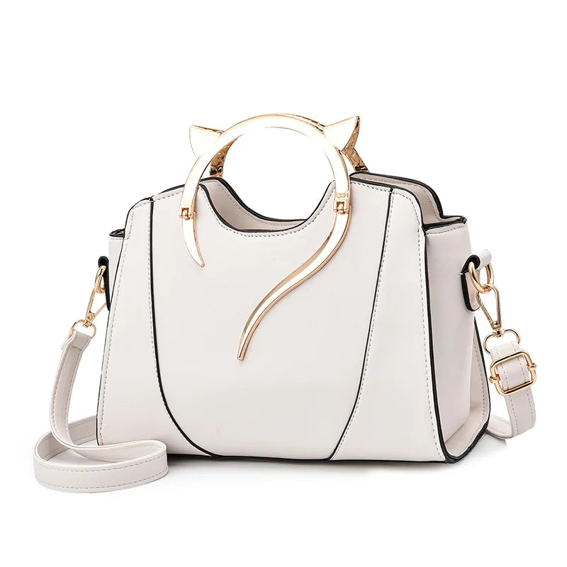 Retro Women's One-shoulder Diagonal Bag High All-match Handbag
