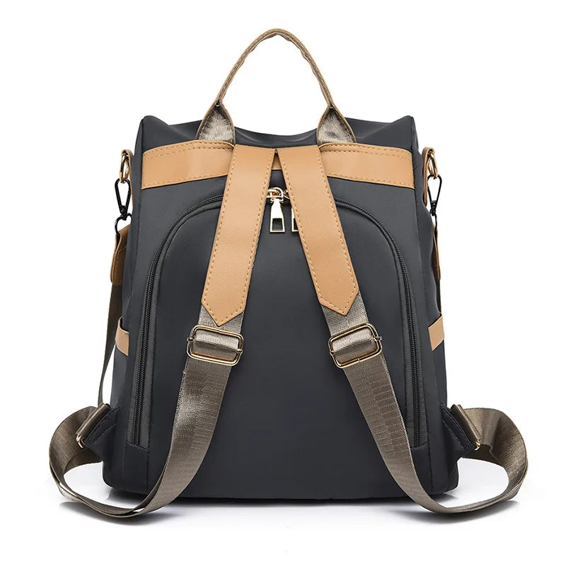 Anti-theft Backpack for Women Oxford Travel Schoolbag