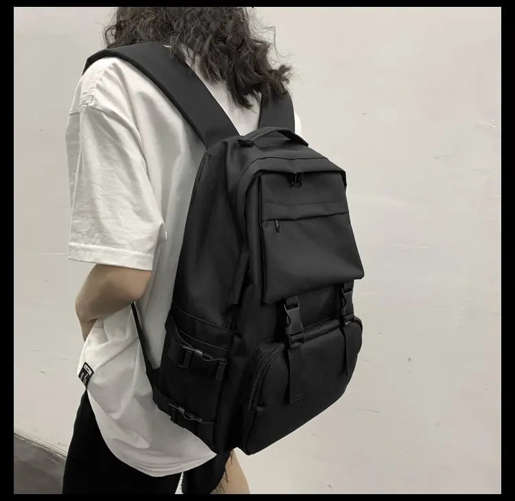 Oxford Waterproof Women Backpack College Style Schoolbag For Teenage Girls