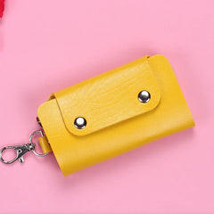 Hot Buckle Keychain Holders Pu Leather Style Key Wallets