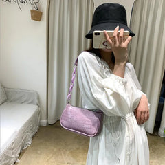Women's Shoulder Bag PU Leather Lady Handbag