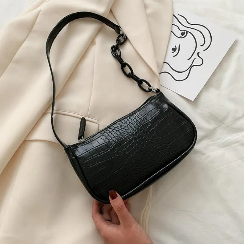 Women's Shoulder Bag PU Leather Lady Handbag