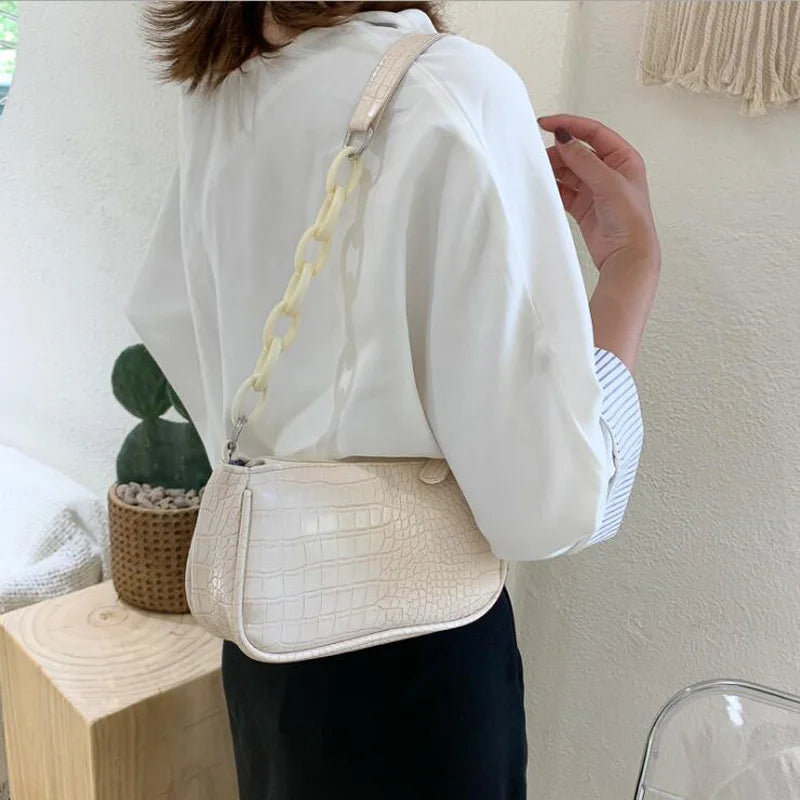 Women's Shoulder Bag PU Leather Lady Handbag