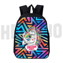 Unicorn Dabbing Rucksack School Bag for Men Women Teens