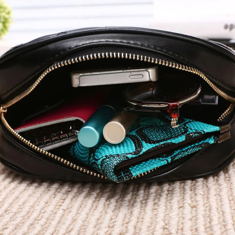 Rivet Chain Strap Crossbody Bags For Women