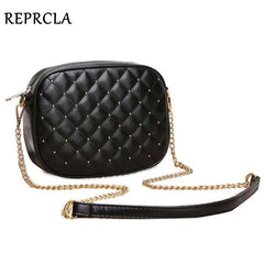 Rivet Chain Strap Crossbody Bags For Women