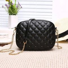 Rivet Chain Strap Crossbody Bags For Women