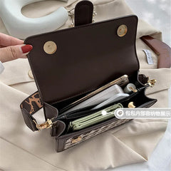 Retro Woolen Square Bag Crossbody Messenger Bag