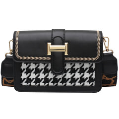 Retro Woolen Square Bag Crossbody Messenger Bag