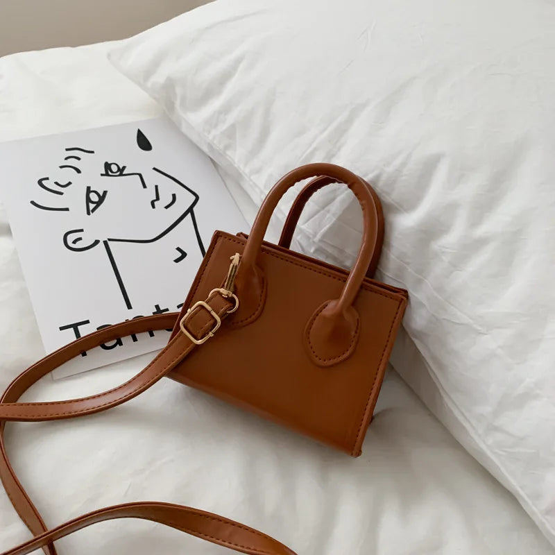 Small Crossbody Shoulder Bag for Women Flap Tote Handbag