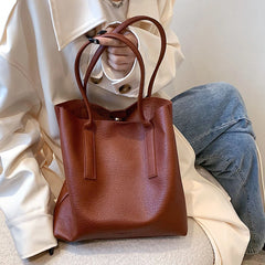 Women's PU Leather Shoulder Bags Handbag Totes