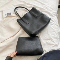 Women's PU Leather Shoulder Bags Handbag Totes