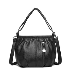 Women's Retro Shoulder Bag Multi-layer Messenger Bag