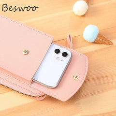 Women's Wallet Shoulder Bag Phone Pocket Long Female Wallets Clutch