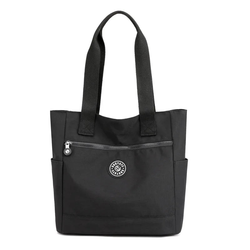 Nylon Cloth Handbag Shoulder Casual Large-capacity Travel Commuter Bag