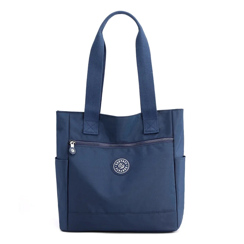 Nylon Cloth Handbag Shoulder Casual Large-capacity Travel Commuter Bag