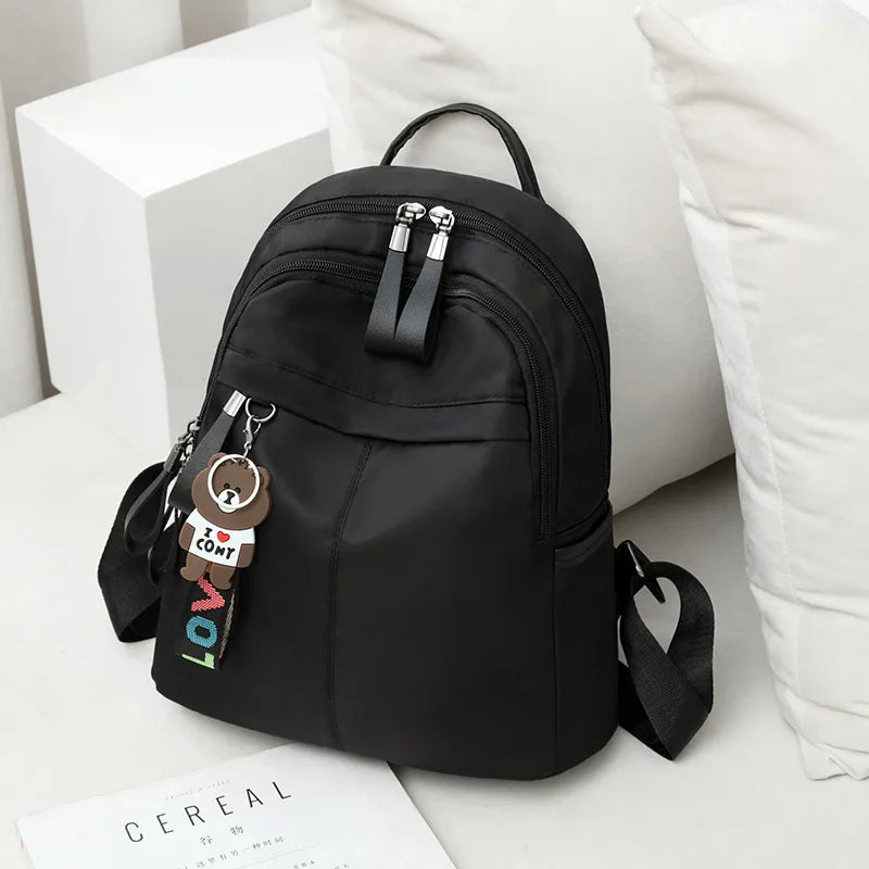 Women's Oxford Cloth Large Capacity Schoolbag Backpack