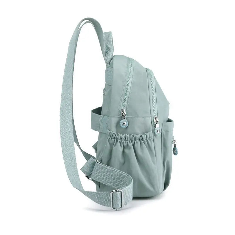 Versatile Large Capacity Women's Backpack for Light Travel