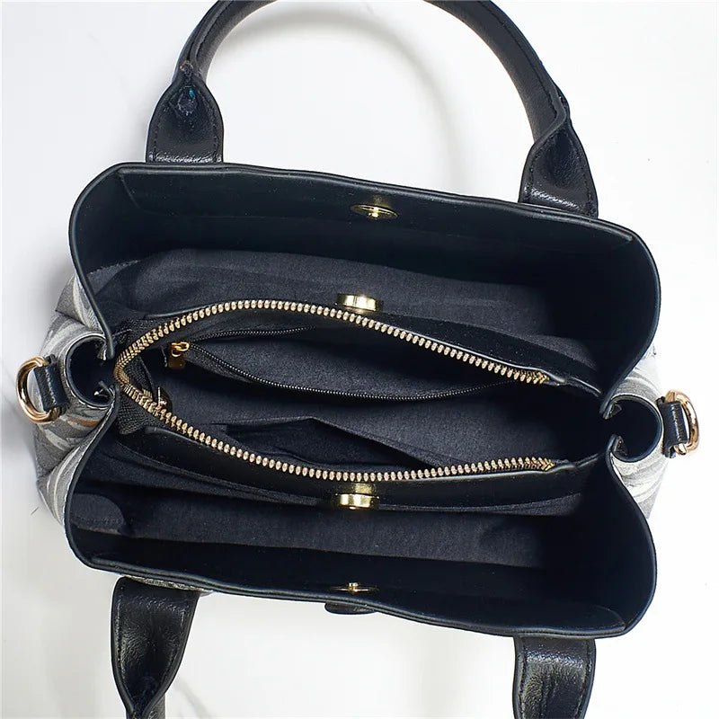 Printed Women's Handbags Large Capacity Messenger Bags