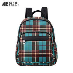 Ribbon Fun Printing Women Backpack Lightweight Waterproof Knapsack