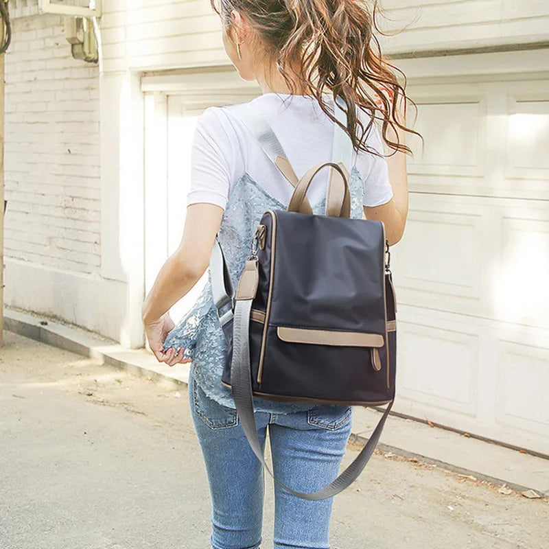 Women's Oxford Backpack Large Capacity Bag