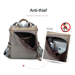 Women's Oxford Backpack Large Capacity Bag