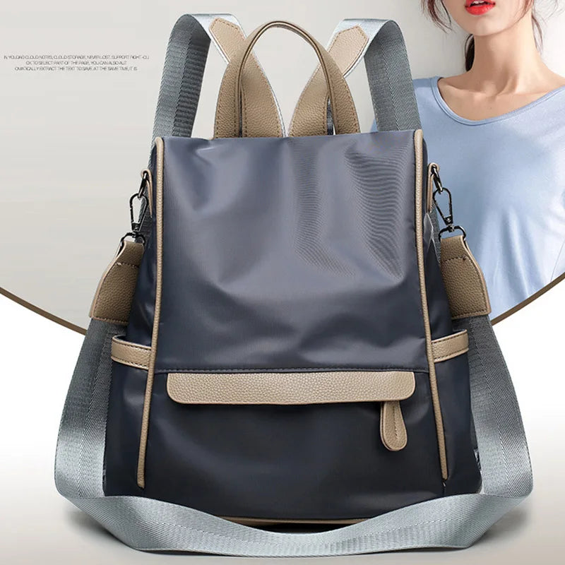 Women's Oxford Backpack Large Capacity Bag