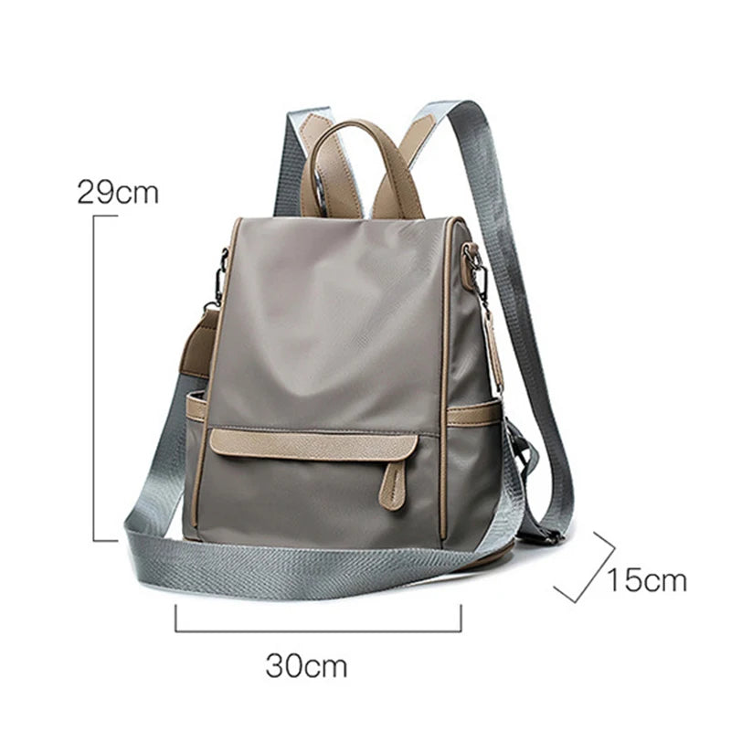 Women's Oxford Backpack Large Capacity Bag