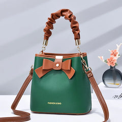 Net Red Small Bag Women Niche Bow Bucket Bag Women's Bag