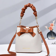 Net Red Small Bag Women Niche Bow Bucket Bag Women's Bag