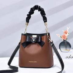 Net Red Small Bag Women Niche Bow Bucket Bag Women's Bag