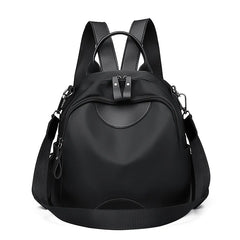 Nylon Bag Women's Leisure Backpack Large Capacity Travel Schoolbag