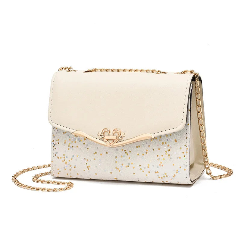 Summer Texture Chain Bag Women Shoulder Messenger Bag