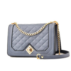 Small Square Messenger Bag Women All-match Handbag PU Leather Shoulder Bag