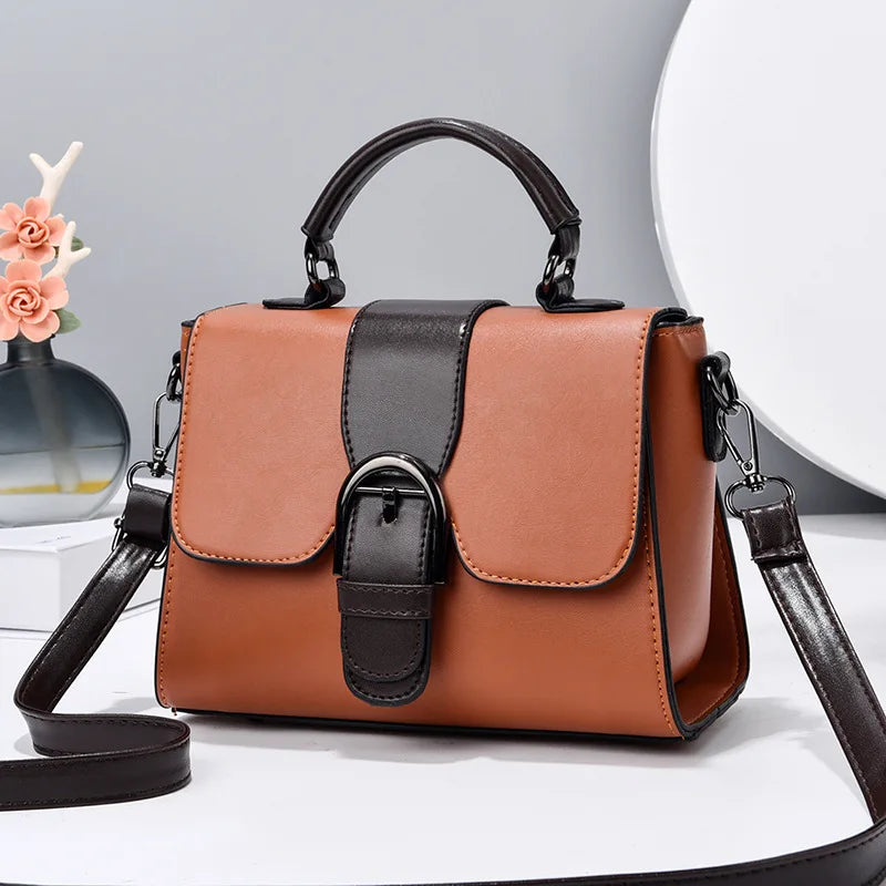 Women's One-shoulder Soft Leather Small Bag Messenger Light Women's Bag