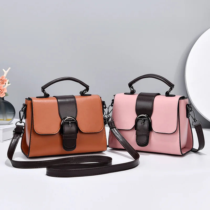 Women's One-shoulder Soft Leather Small Bag Messenger Light Women's Bag