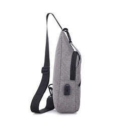 Men Chest Bag European American Crossbody Small Bag