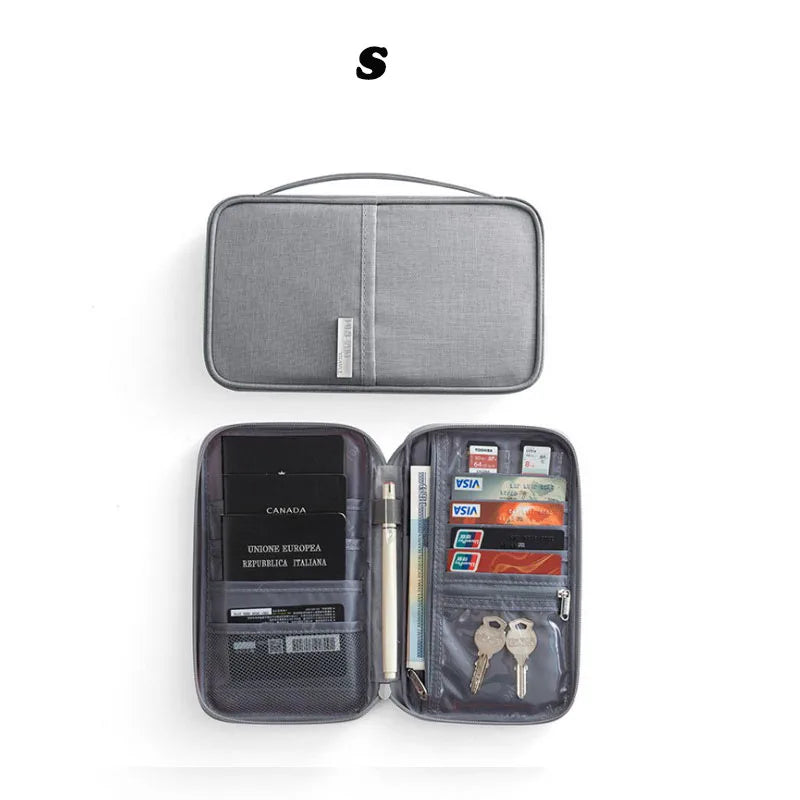 Family Passport Holder Document Organizer