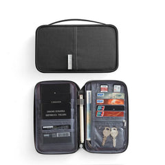 Waterproof Family Passport Holder Organizer - Purple