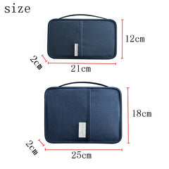 Waterproof Travel Wallet Family Passport Holder Document Case Organizer