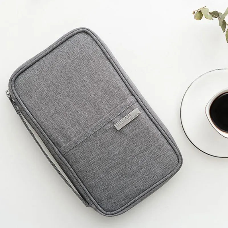 Family Passport Holder Document Organizer