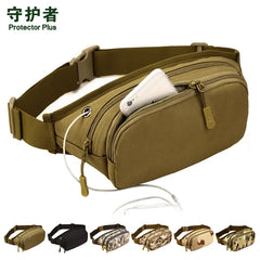 Waterproof Military Waist Pack Single Shoulder Handbag Multi-function Casual