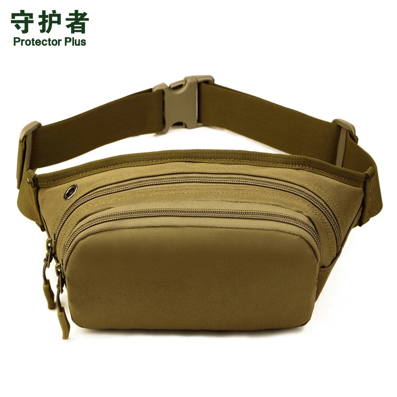 Waterproof Military Waist Pack Single Shoulder Handbag Multi-function Casual