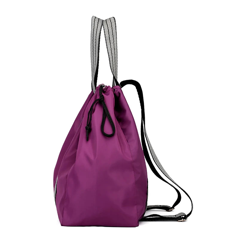 Waterproof Women Handbags Double Shoulder Bag Large Capacity Crossbody Messenger