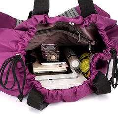 Waterproof Women Handbags Double Shoulder Bag Large Capacity Crossbody Messenger