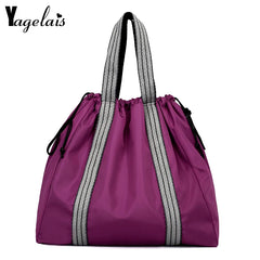 Waterproof Women Handbags Double Shoulder Bag Large Capacity Crossbody Messenger