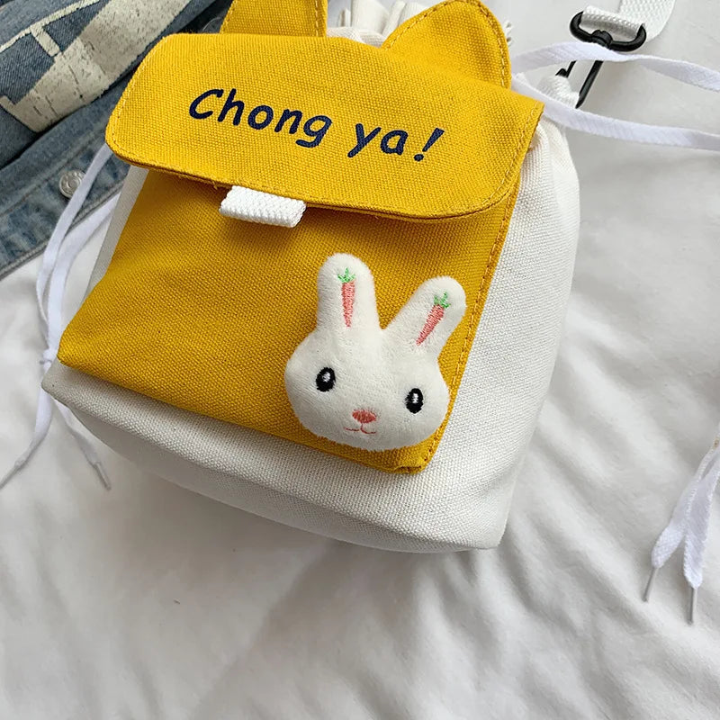 Hot Women Canvas Bag Preppy Style Student Tote Shoulder Messenger Bag