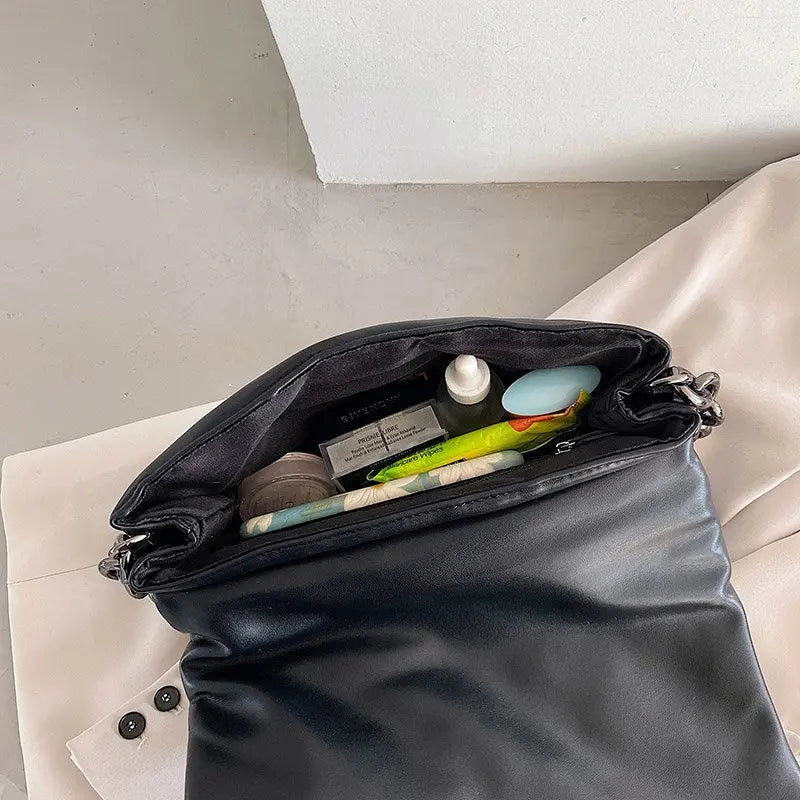Women's Denim Chain Shoulder Bag|Clutch Purse|Hobo Bag