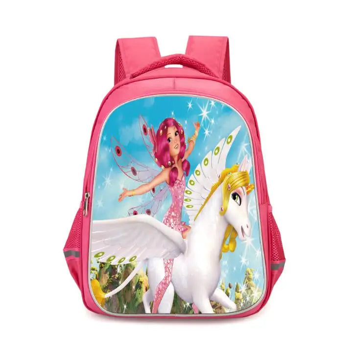 Girls Backpack Cartoon Anime Schoolbag Kindergarten Primary School Children Moch